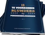 Voorkom deze 11 blunders bij uw pensioenbeleggingen