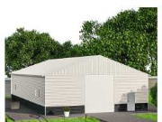 Online veiling Bedrijfswagens, romneyloodsen, garages, shelters, containers, bouwmachines en uitrustingsstukken